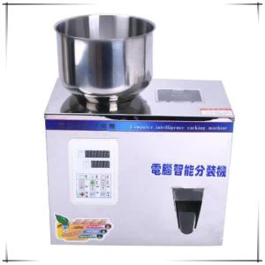 tee Pakkaus koneen viljan täyttö kone granula medlar automaattinen suola punnitus kone jauhe seedfiller