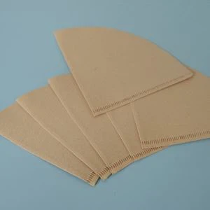 Puinen alkuperäinen käsi tippua paperi kahvi suodatin EspressoV muoto vihreä teetä infuser