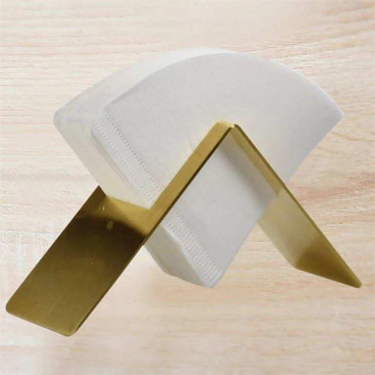 Natural Wood Pulp V Shape Coffee Filter Paper Coffee Tool Cone Filter