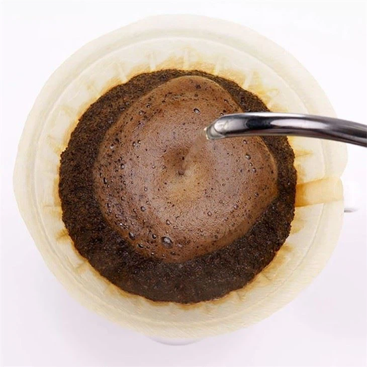 Natural Wood Pulp V Shape Coffee Filter Paper Coffee Tool Cone Filter