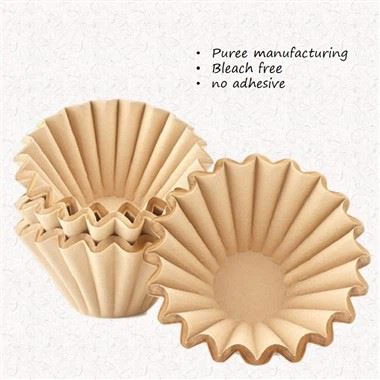 Basket Coffee Filter Kulhon muotoinen Kakun muotoinen Wave Kahvisuodatin